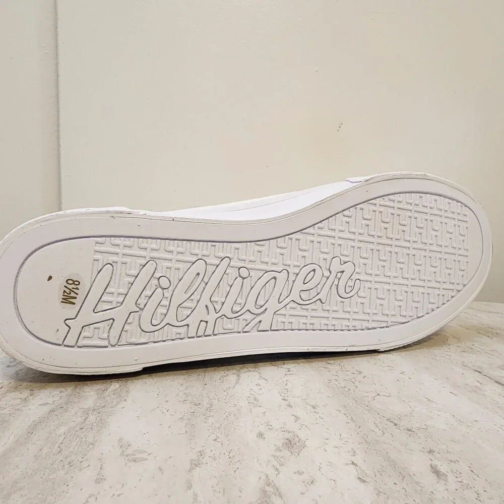 Tommy Hilfiger Womens Lestiel White 8.5M - A029 - Picture 7 of 10